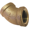 Lasco 1/2 In. FPT x 1/2 In. FPT 45 deg Brass Elbow