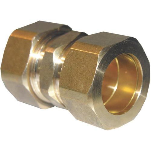 Lasco 7/8 In. x 7/8 In. Brass Compression Union