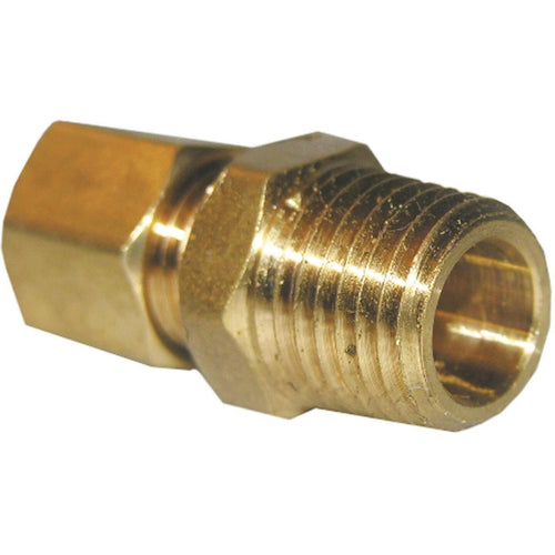 Lasco 1/8 In. C x 1/8 In. MPT Brass Compression Adapter