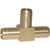 Lasco 3/8 In. Brass Hose Barb Insert Tee