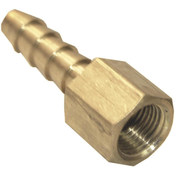 Lasco 1/8 In. FPT X 1/8 In. Brass Hose Barb Adapter