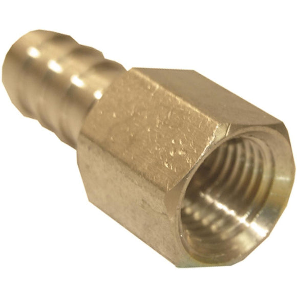 Lasco 1/4 In. FPT x 1/4 In. Brass Hose Barb Adapter