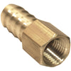 Lasco 1/2 In. FPT x 3/8 In. Brass Hose Barb Adapter