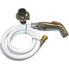 Lasco 48 In. Chrome Spray Head with Hose Sprayer