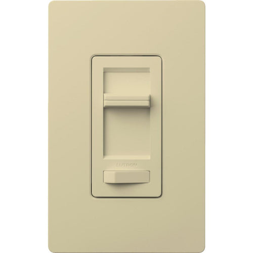 Lutron Lumea Incandescent/Halogen/LED/CFL Ivory Slide Dimmer Switch