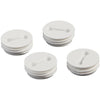 Bell 1/2 In. Weatherproof White Closure Plug (4-Pack)