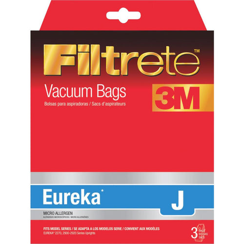 3M Filtrete Eureka Type J Micro Allergen Vacuum Bag (3-Pack)