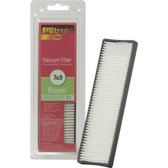 3M Filtrete Bissell 7 & 9 Allergen CleanView II, PowerForce, Powerglide Vacuum Filter