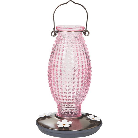 Perky-Pet Vintage Hobnail Glass Hummingbird Feeder