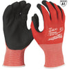 Milwaukee Men's Medium Cut 1 Dipped Work Glove