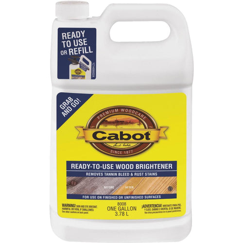 Cabot 1 Gal. Ready-To-Use Wood Brightener