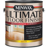 Minwax ULTIMATE 1 Gallon Satin Water-Based Polyurethane Floor Finish