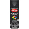 Krylon Colormaxx Semi-Flat Spray Paint & Primer, Black