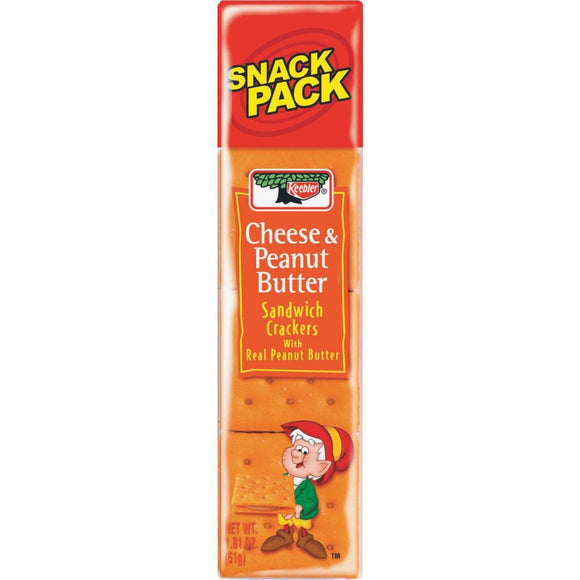 Keebler 1.8 Oz. Cheese & Peanut Butter Sandwich Crackers