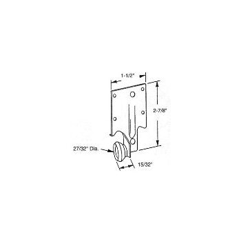 PrimeLine/SlideCo R7132 Drawer Track, Back Rollers ~ Mono Rail