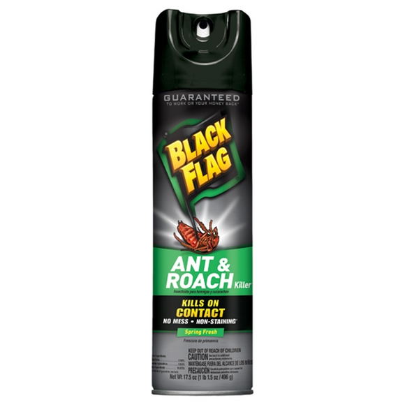 BLACK FLAG ANT & ROACH KILLER SPRING FRESH SPRAY