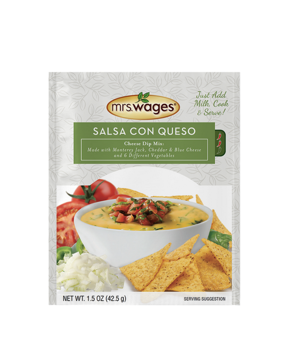 Mrs. Wages® Salsa Con Queso Cheese Dip Mix  1.5 Oz